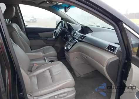 2011 Honda Odyssey Touring/Touring Elite from USA, damaged, VIN 5FNRL5H99BB033713